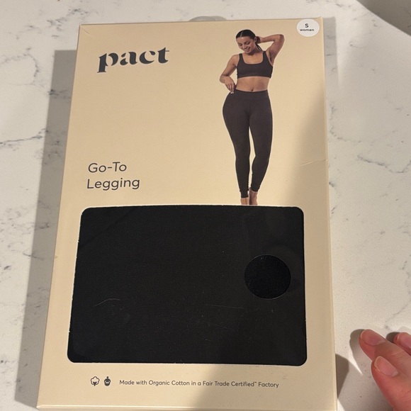 Pact Women's Black Leggings - Picture 5 of 5